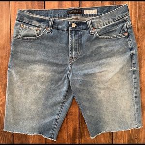Aeropostale Men’s Cut-Off Jean Shorts - Size 33 (Waist)